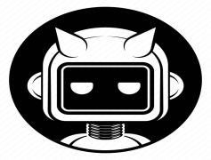 Bot Angry Icon, Mad Automation Sign, Furious Robot Symbol, Upset Mechanism Emblem, Annoyed Cyborg Badge PNG