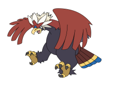 Braviary Pokemon, Brave, Winged Guardian, Fierce, Noble PNG