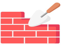 Brick Wall, Vintage, Surface, Texture, Sturdy PNG