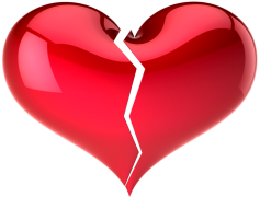 Broken Heart, Hope, Grief, Loss, Sadness PNG