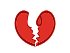 Broken Heart, Sadness, Love, Pain, Healing PNG