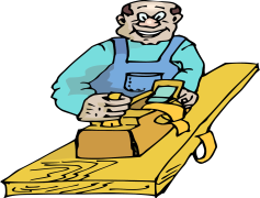 Builder Carpenter Vector, Saw, Blueprint, Hammer, Tools PNG