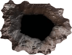 Bullet Hole, Entry Wound, Weapon Imprint, Surface Defect, Firearm Effect PNG