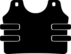 Bulletproof Vest, Military, Tactical, Defense, Protection PNG