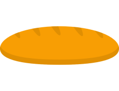 Bun Bread Vector, Fresh Baked, Gourmet Bakery, Bread Illustration, Bakery Clipart PNG