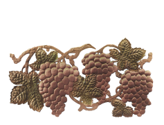 Bunch Grape Vine Leaf, Green Foliage, Fruit Production, Organic Growth, Botanical Element PNG