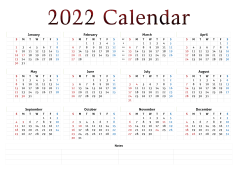 Calendar 2022, Schedule Organizer, Daily Reminders, Monthly Planner, Yearly Overview PNG