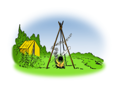 Camping, Outdoor, Nature, Hiking, Adventure PNG