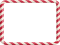 Candy Cane Frame, Cheerful Frame, Winter Wonderland, Seasonal Accent, Christmas Theme PNG