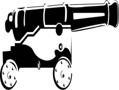 Cannon, Firearm, Weapon, Artillery, Military PNG