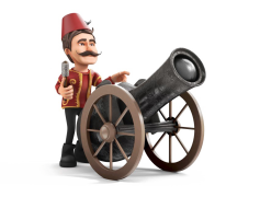Cannon, Technology, Siege, Artillery, Military PNG