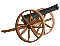 Cannon, Weapon, Explosive, Artillery, Firearm PNG