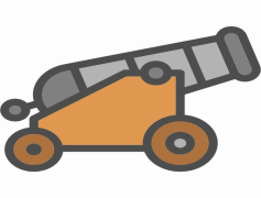 Cannon, Weapon, Warfare, History, Siege PNG