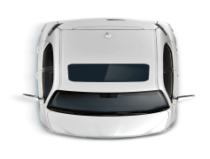 Car Top View, Car Outline, Top Angle View, Vehicle Silhouette, Automobile Perspective PNG