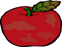 Cartoon Apple, Playful Design, Colorful Vector, Creative Artwork, Cute Produce PNG