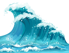 Cartoon Wave, Fun, Colorful, Animation, Creative PNG