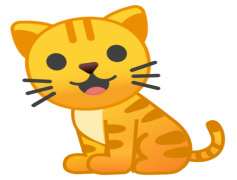 Cat Emoji, Playful Kitty, Cute Cat, Whiskers Icon, Cat Lover PNG