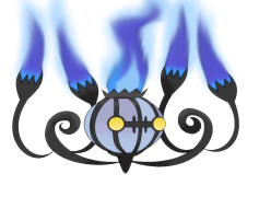 Chandelure Pokemon, Haunted Lantern, Evolution Line, Eerie Flame, Sinnoh Region PNG