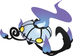 Chandelure Pokemon, Illusionary Light, Eerie Lantern, Haunting Presence, Fire Type PNG
