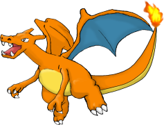 Charizard Pokemon, Flame Breath, Fire Type, Kanto Region, Powerful Attacks PNG
