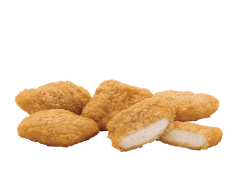 Chicken Nugget, Comfort Food, Tender Chicken, Bite-Sized, Crispy Bites PNG