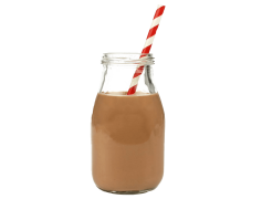 Chocolate Milk, Indulgent Snack, Cocoa Flavor, Dairy Delight, Kids Favorite PNG