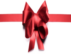 Christmas Bow, Celebration Decor, Decorative Bow, Cheerful Ornament, Festive Ribbon PNG