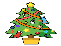 Christmas Kawaii Tree, Holiday, Festive, Adorable, Decoration PNG