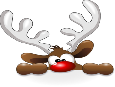 Christmas Reindeer, Santas Helpers, North Pole, Holiday Spirit, Winter Wonderland PNG