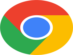 Chrome Logo, Browser Icon, Online Badge, Tech Mark, Digital Sign PNG