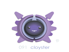 Cloyster Pokemon, Defense, Shellfish, Cloyster Evolution, Ice Type PNG