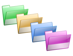 Colorful Folder PNG