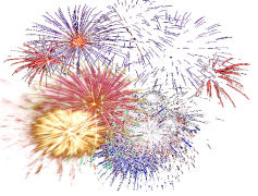 Colorful Vector Fireworks Burst Sparkle, Festival, Explosive, Party, Joyful PNG