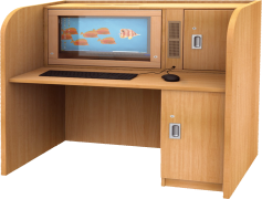 Computer Desk, Ergonomic, Laptop Table, Home Office, Office Furniture PNG