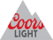Coors Light Logo, American Lager, Mountain Theme, Iconic Symbol, Cold Refreshment PNG