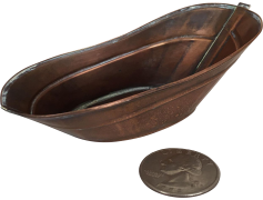 Copper Bath Tub, Elegant Soaking, Bathroom Luxury, Unique Decor, Timeless Appeal PNG