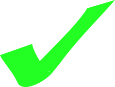 Correct Green Check Mark, Positive Sign, Completion Check, Success Indicator, Approval Symbol PNG
