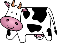 Cow Cartoon, Animation, Moo, Funny, Livestock PNG