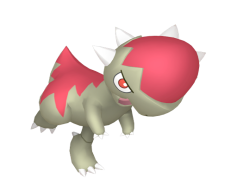 Cranidos Pokemon, Evolution Potential, Sharp Horns, Powerful Attacker, Ancient Species PNG
