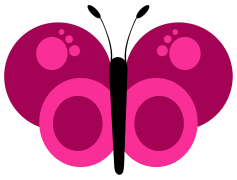 Cute Butterflies PNG Clipart