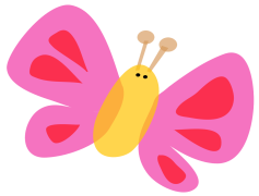 Cute Butterflies PNG Picture