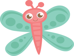 Cute Butterflies PNG Transparent Image