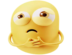 Cute Devil Emoji, Fun Devilish Face, Charming Hellion, Mischievous Fiend, Adorable Demon PNG