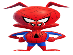 Cute Spider-Man Into The Spider-Verse, Animation, Web-Slinging, Adventure, Friendship PNG