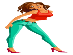 Dance Girl, Performance, Rhythm, Grace, Energy PNG