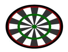 Dart Board, Precision, Competition, Fun, Target PNG