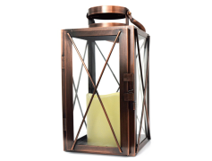 Decorative Lantern, Candle Holder, Vintage Style, Garden Accent, Ambient Light PNG