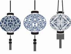 Decorative Lantern, Vintage Style, Unique Illumination, Festive Lighting, Hanging Light PNG