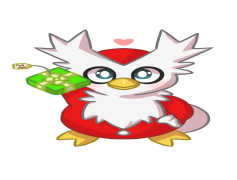 Delibird Pokemon, Cheerful Appearance, Unique Abilities, Seasonal Pokémon, Delivery Bird PNG