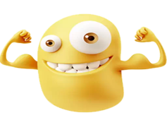 Devil Emoji, Horned, Fiendish, Playful, Sinister PNG